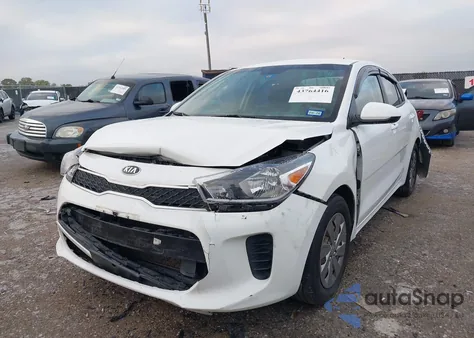 2019 Kia Rio Lx z USA, uszkodzony, nr VIN 3KPA24AB5KE246154